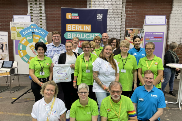 Kita Nordwest Team auf der Messe Berlin