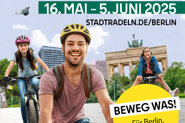 Stadtradeln 2025 in Berlin - Kindertagesstätten Nordwest ist dabei