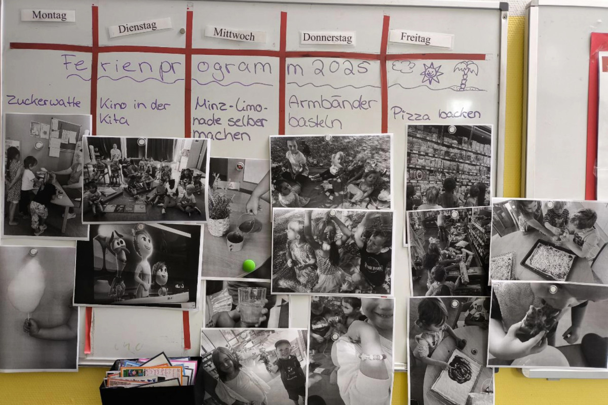 Partizipation in der Kita: Ferienprogramm