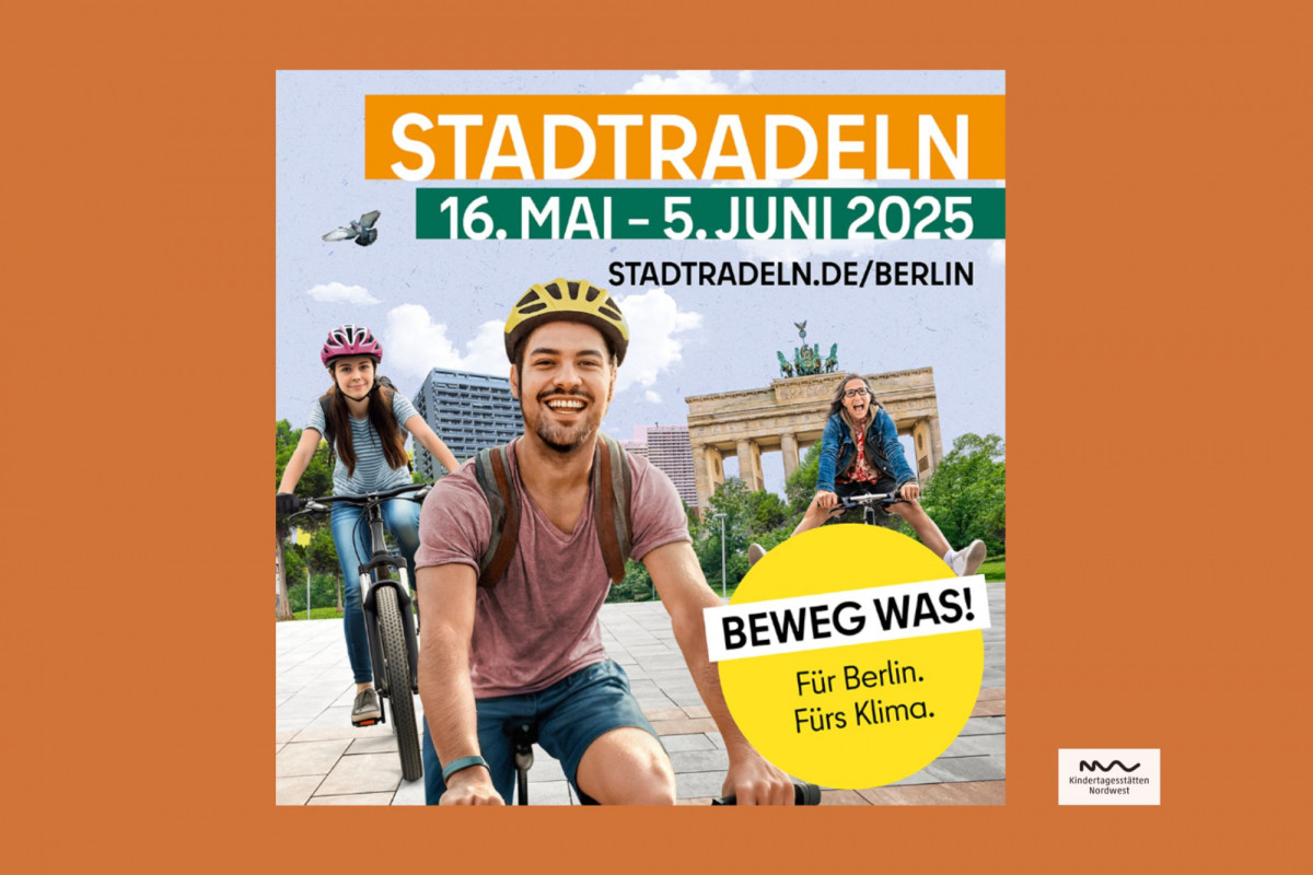 Berliner Stadtradeln 2025 - Kindertagesstätten Nordwest, Eigenbetrieb von Berlin