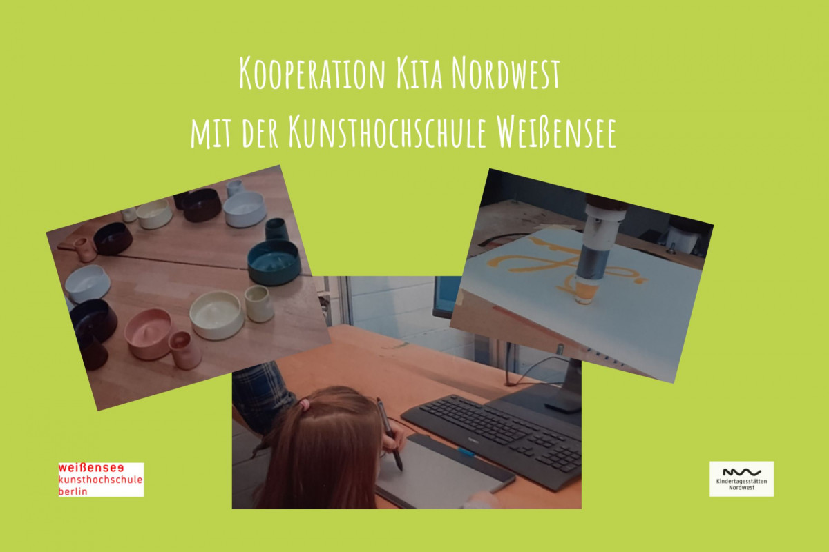 Kooperation Kita Düsseldorfer Straße mit Kunsthochschule Weißensee - Kindertagesstätten Nordwest, Eigenbetrieb von Berlin
