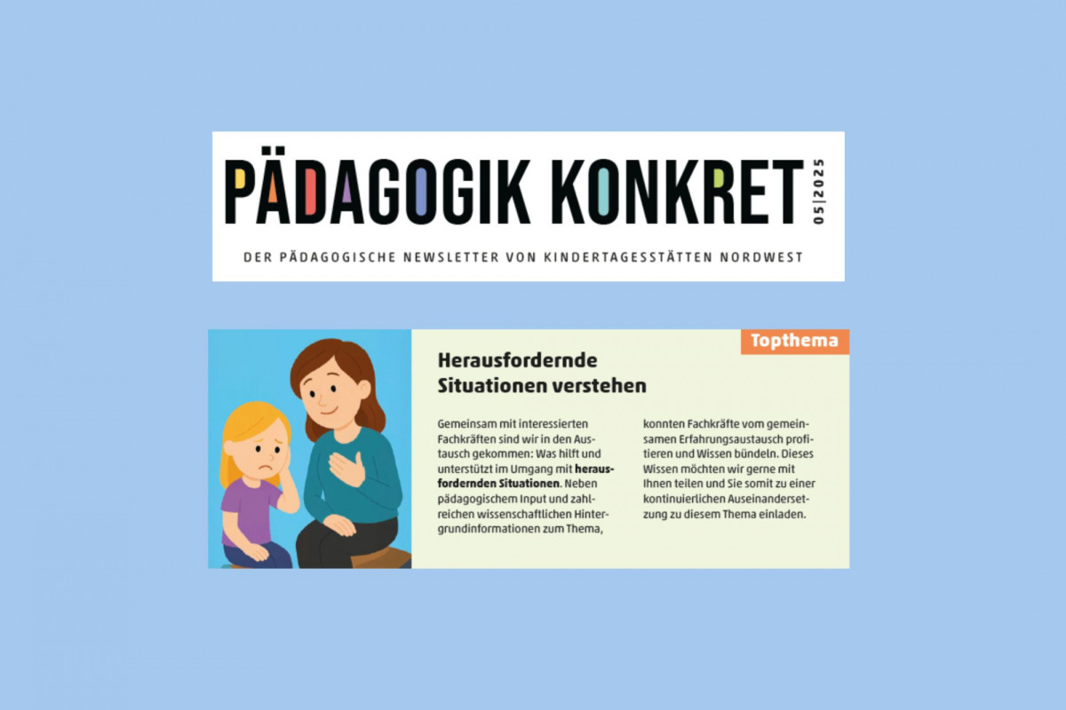 Pädagogischer Newsletter von Kita Nordwest, Eigenbetrieb von Berlin
