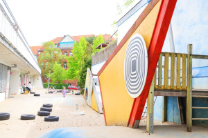 Garten der Kita Amendestraße, Kindertagesstätten Nordwest