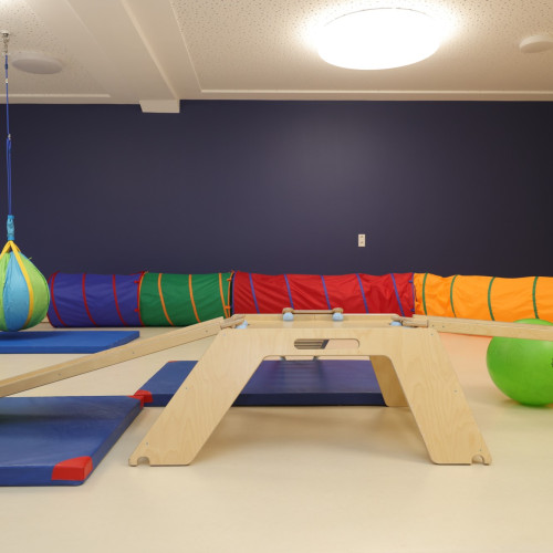 Sportraum der Kita Cunostraße, Kindertagesstätten Nordwest
