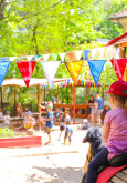 Garten der Kita Frohnatur, Markgrafenstraße, Kindertagesstätten Nordwest