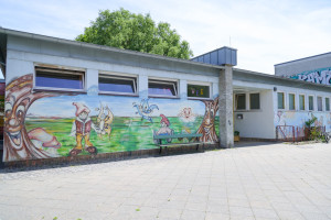 Außenansicht der Kita Halemweg