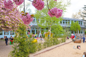 Außenbereich der Kita Humboldtstraße