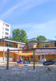 Garten der Kita Lietzenburg, Kuno-Fischer-Straße, Kindertagesstätten Nordwest