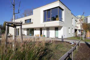 Gebäude der Kita Märkolino