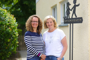 Erzieherinnen in der Kita Märkolino