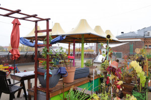 Dachterrasse der Kita Nordhauser Straße Berlin