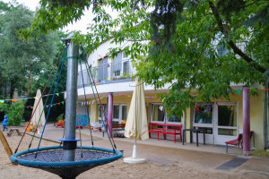 Innenhof der Kita Remscheider Straße