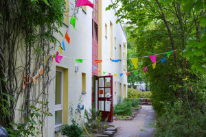 Eingang der Kita Remscheider Straße