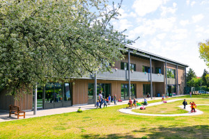 Innenhof der Kita Tornower Weg