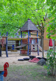 Garten der Kita Villa Purzelbaum, Kirchhofstraße, Kindertagesstätten Nordwest