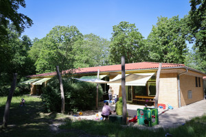 Außenanlage der Kita Wichernwiese