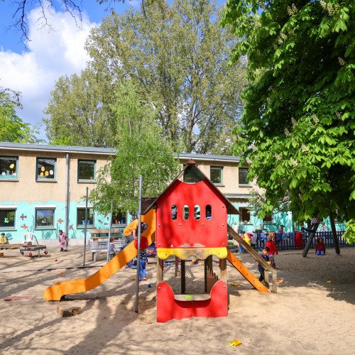 Garten der Kita Wirbelwind, Wittenauer Straße, Kindertagesstätten Nordwest