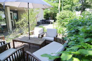 Terrasse der Kita Württembergallee Berlin