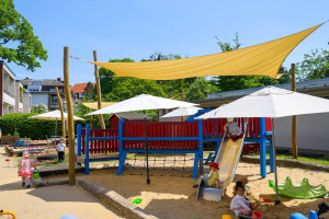 Sandspielplatz der Kita Württembergallee Berlin
