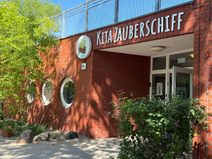 Eingang Kita Zauberschiff, Kita Spandauer Straße, Kindertagesstätten Nordwest